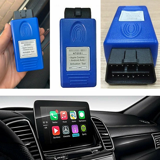 AUTO ACTIVATION TOOL For Apple CarPlay Mercedes Benz NTG5 S1 OBD 2 £29.
