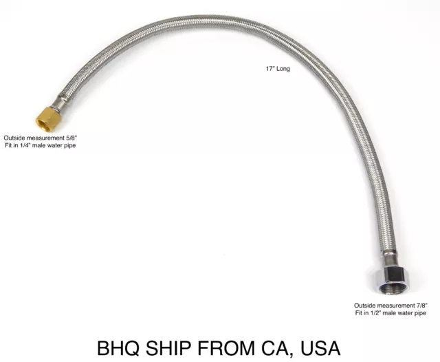 Salon Shampoo Bowl Hose Vacuum Breaker Hose