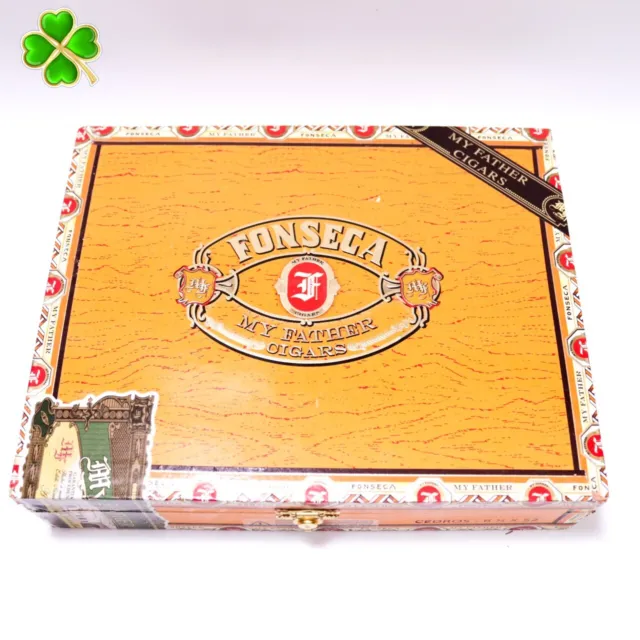 Fonseca | Cedros Wood Cigar Box Empty - 9" x 7" x 2"
