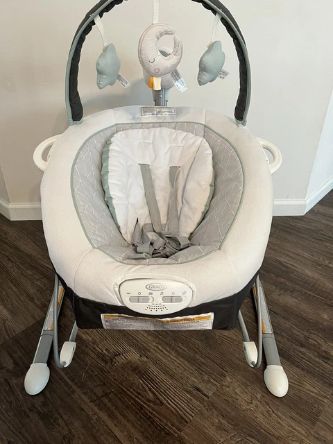 Graco Soothe 'n Sway LX Baby Swing with Portable Bouncer, Derby