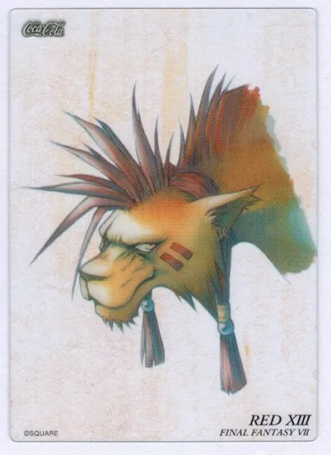 Final Fantasy Art Museum Trading Card C-04 Red XIII Special Edition