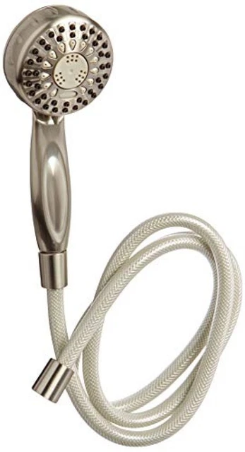 Water Pik TRS559E Showerhead, Handheld, 5 Settings, Brushed Nickel - Quantity 2