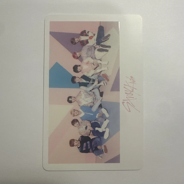 STRAY KIDS GROUP Japan District 9: Unlock Merch Polaroid Official
