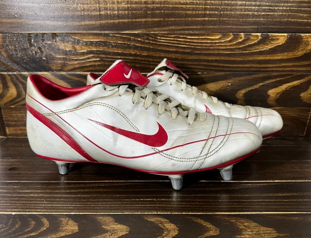 VINTAGE NIKE MERCURIAL Vapor 5 Violet Blanc Chaussures de Football
