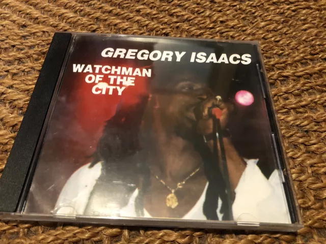 Gregory Isaacs. Watchman of the City. CD RIFWL-93000 Rohit 1988 Good Condition