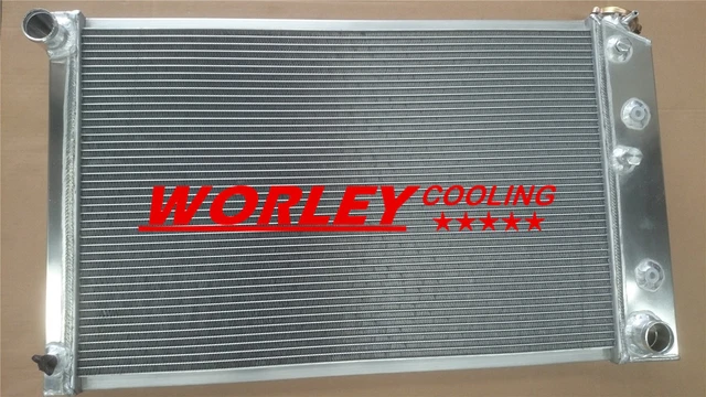 QLD-ALUMINUM RADIATOR FOR 70-81 Chevy Camaro/75-79 Nova/68-73 Chevelle ...