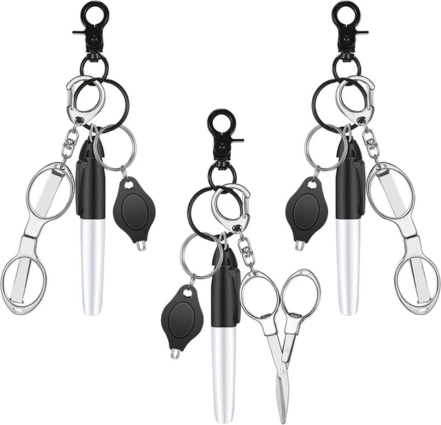 3 Sets Nurse Accessories for Work Nurse Tools Pen Scissors Set Mini Permanent