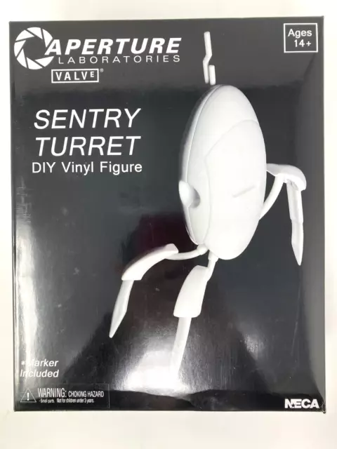 NECA Aperature Laboratories Valve Portal 2: DIY Vinyl Sentury Turret
