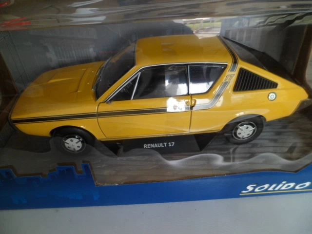 RENAULT 17 MK1 (1976) - Solido 1/18