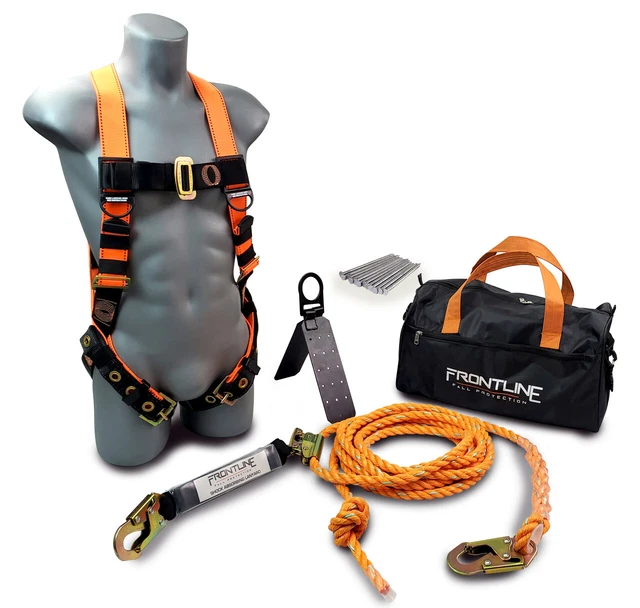 Frontline RK5PTB25 Combat™ Complete Roofers Kit with 25' Lifeline