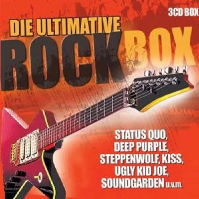 Die Ultimative Rock Box 3 Cd Box Mit Kiss Uvm New