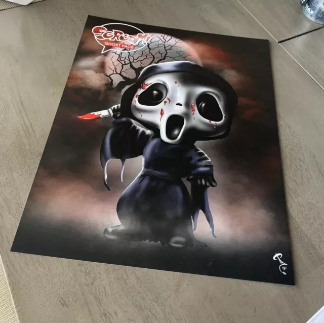 Ghost Face Scream Movie funko Style prints