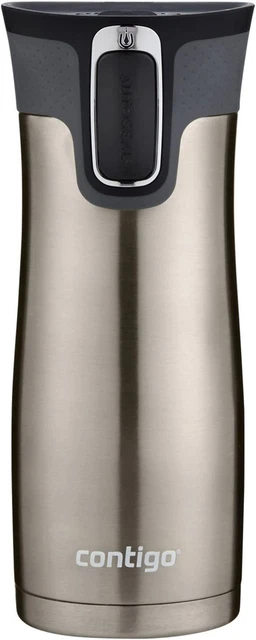 Contigo AUTOSEAL West Loop Stainless Steel Travel Mug Insulated 16, 20, 24oz