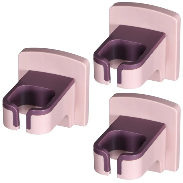 3 Pcs Hair Dryer Storage Holder Hairdryer Stand Hair Salon Shelf Hook