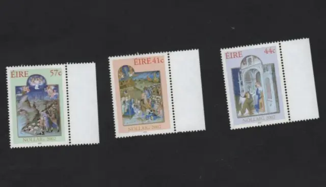 Ireland stamps:  2002 Christmas - SG 1560 - 1562 MNH
