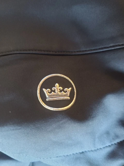 NEW Peter Millar Crown Sport Lightweighy 1/4 Zip Pullover W Mens XL BLACK