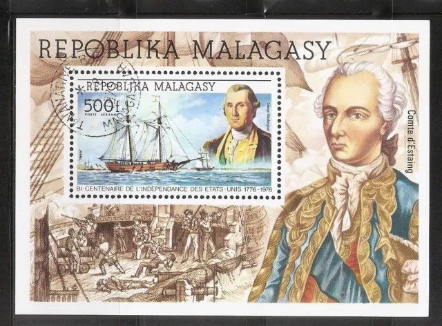 Malagasy Republic SC # C140  USA Bicentennial .MNH -CTO