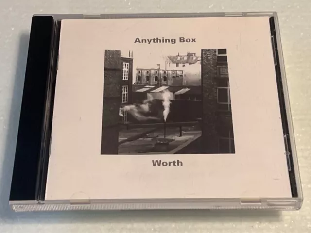 Anything Box - Worth [1994] CD Synthpop VERY RARE! PROMO CD TLWRK.01