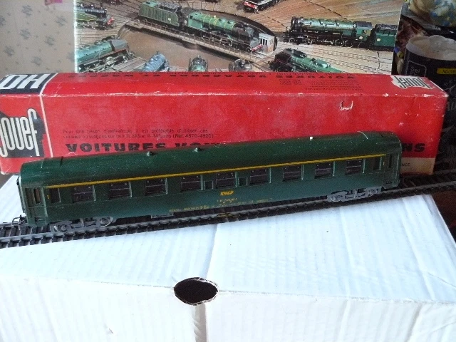 La locomotive a vapeur 140C Ouest Consolidation miniature de Jouef au