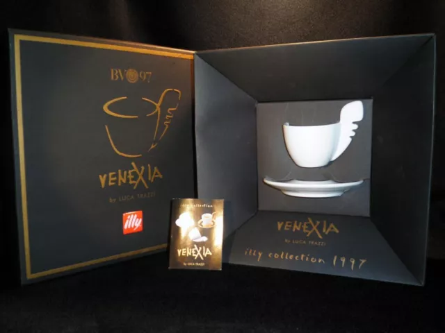 Special cup "Venexia White" Luca Trazzi Illy Collection 1997 original box