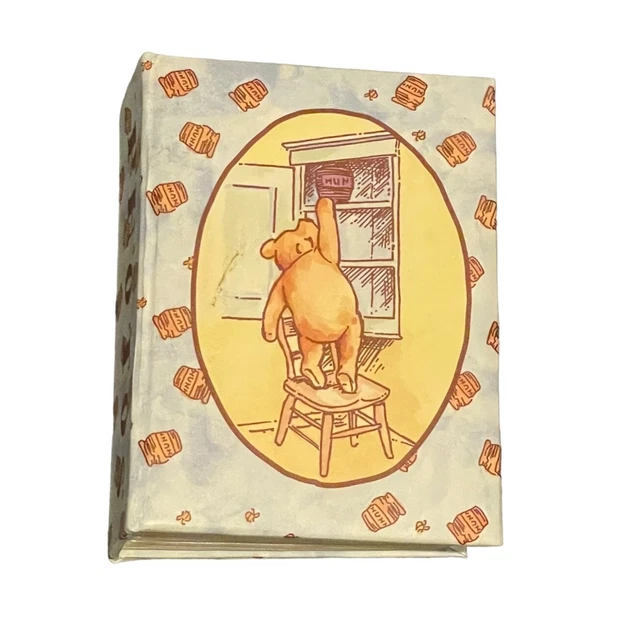 VINTAGE WINNIE THE Pooh & Piglet Vinyl Photo Album Holds 72 4X6 Photos