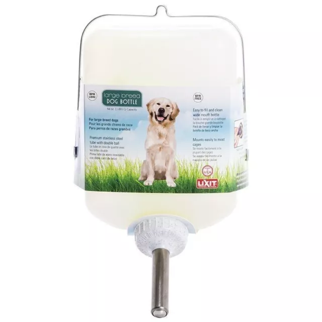 LM Lixit Plastic Dog Water Bottle with Tube