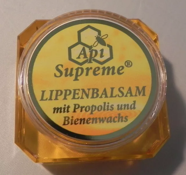 (433,33€/1L) 1 Lippenbalsam Bienenwachs+Propolis 12ml Api Supreme Imker,Lipstik