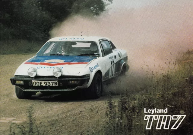 LEYLAND TR7 Brochure ~ 1978 German Text & Specs Sales Advertising TRIUMPH