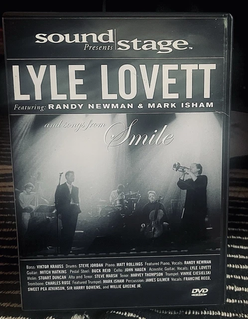 LYLE LOVETT - Soundstage Presents Live In Concert DVD *Cover