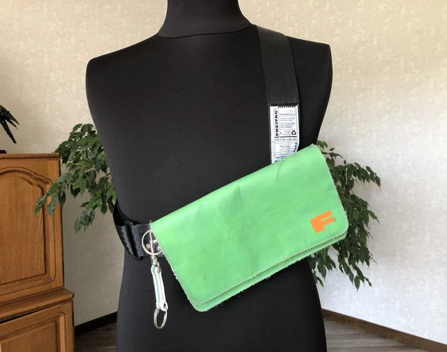 VENDREDI F95 HORST Bag Green Clutch Fanny Pack F96 sac extra rare