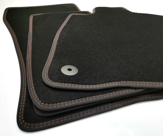 Jeu De 4 Tapis De Sol En Velours Noir Pour Cupra Formentor (dès 2020) - NEUF - Haute Qualité