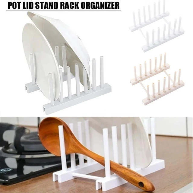 Scaffale scaffalatura piatti piastra cucchiaio supporto coperchio pentola scaffale asciugatura casa