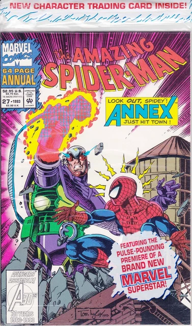 Amazing Spider-Man, The Annual #27 (with card) VF/NM; Marvel | 1993 Annex - we c