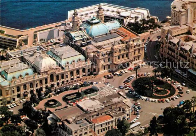 72900790 Monaco Le Casino Fliegeraufnahme Monaco