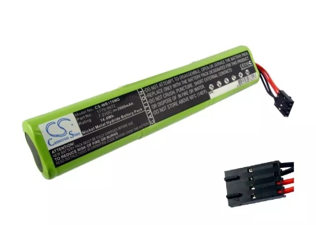 Batterie 2000mAh type 1770-9672 Pour Grason Stadler GSI 70