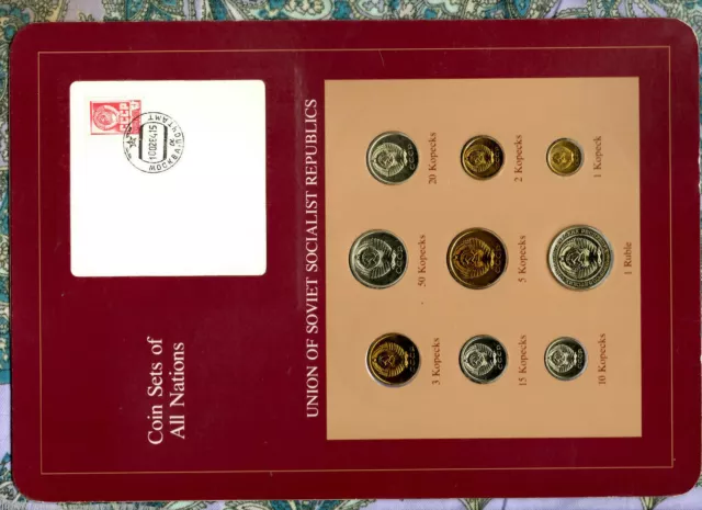 Coin Sets of All Nations USSR Russia 1976-1979 20 Kopeck 1976 UNC Cat -$600+