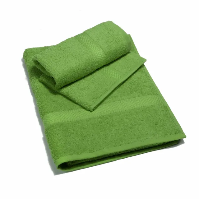 Set Asciugamani di Spugna Caleffi (1+1) in 10 colori