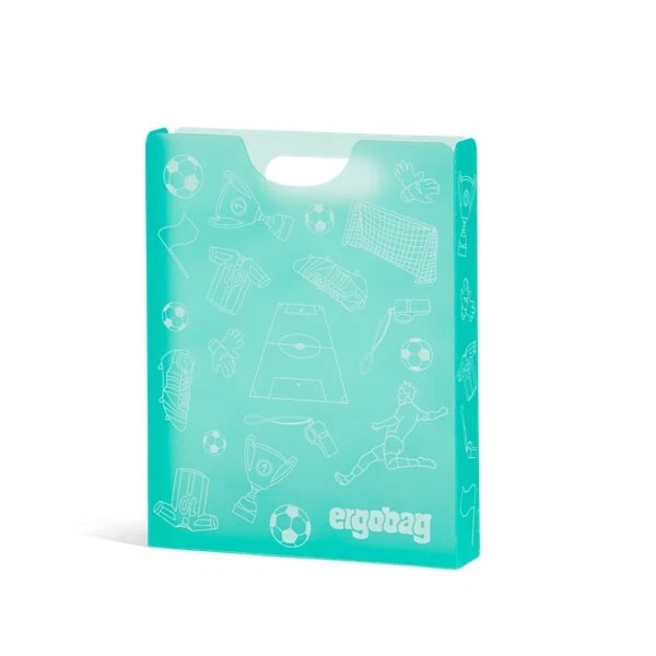 ERGOBAG HEFTEBOX FUßBALL MIT GRIFF NEU