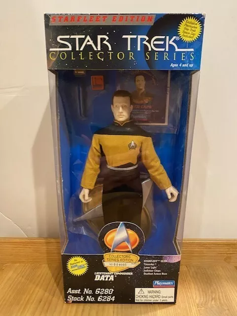 Star Trek: TNG Lieutenant Commander Data 9" Playmates Action Figure - NRFB