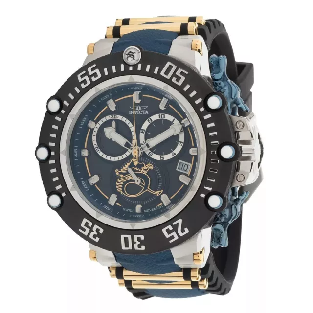 Invicta Subaqua Noma VII Dragon 52mm Black Dial Swiss Chronograph Men's Watch