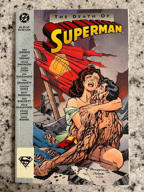 The Death Of Superman DC Comics TPB Graphic Novel Comic Book Batman NM J980
