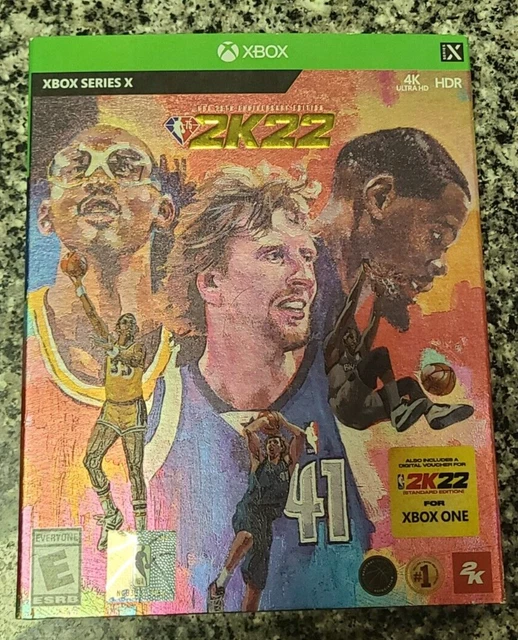 NBA 2K22 75TH Anniversary Microsoft Xbox Series X BRAND NEW SEALED W