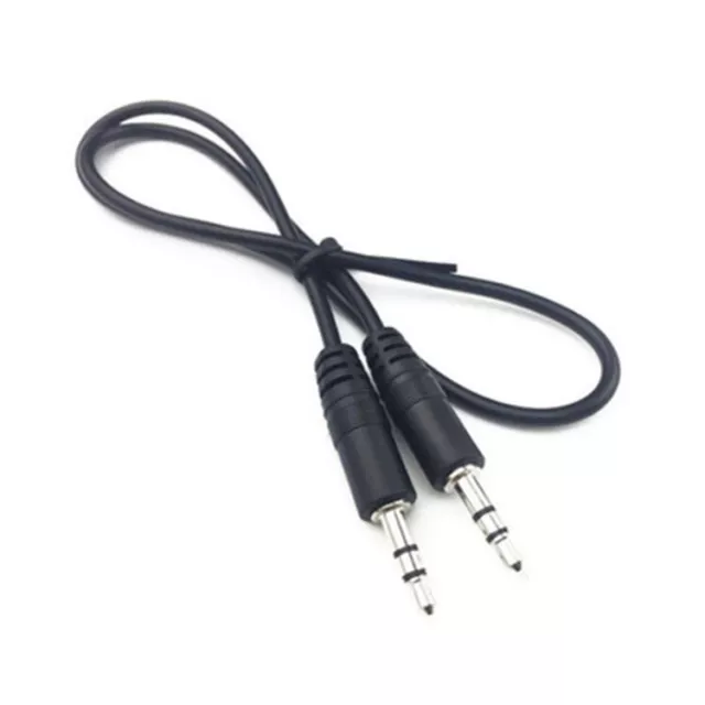 Enhanced Signal Purity 3 5 to 3 5 Male Auxiliary Cable for Car Stereo Systems