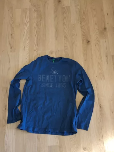 Benetton Langarmshirt Shirt Junge Gr. 140