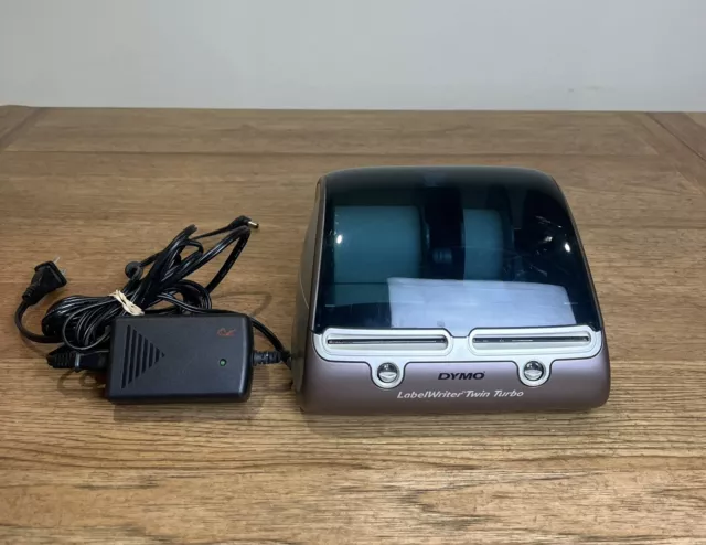 Dymo LabelWriter Twin Turbo 93085 Thermal Label Printer W/Power Cable Tested