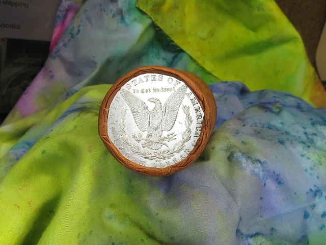 Roll Of 20 Silver Morgan Dollars 1878 End / Cc End #L @Top734