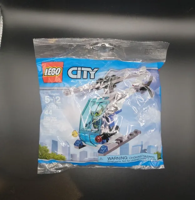 Lego City Helicopter Bulding Set 30351 44 Pieces NEW Sealed Party Favor Stocking