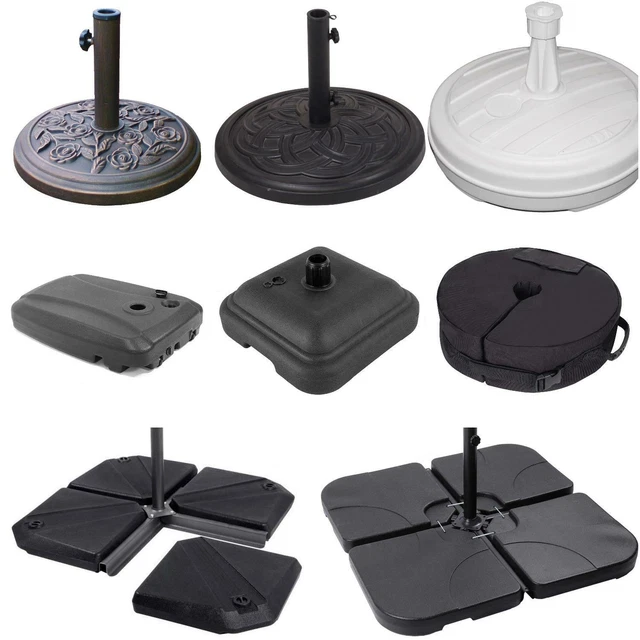 HEAVY DUTY GARDEN Patio Parasol Umbrella Stand Base Holder Banana