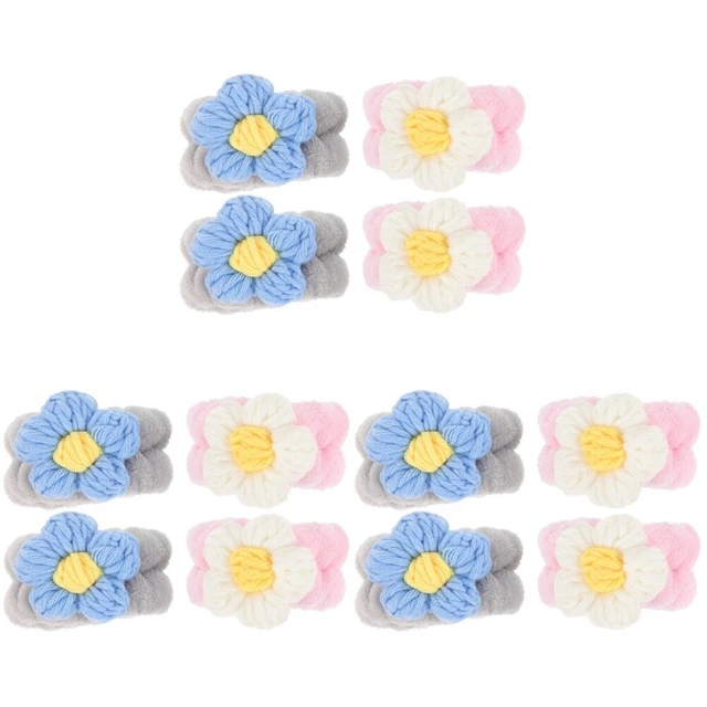 6 Paia Bracciale Biancheria Elastico Viso Adorabili Cartoni Cartoni Cartoni Lavabili