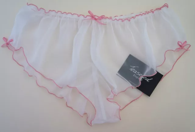 Women's Mesh Panties See Through Sheer Briefs Sexy Underwear Lingerie  Knickers